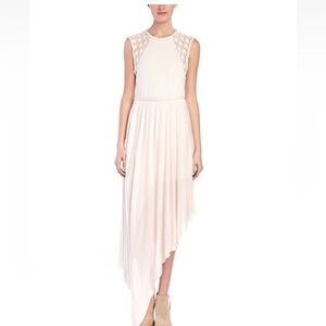 Free People 'Afternoon Delight' Dress Sz S Cream Shell Color Crochet Style NWT